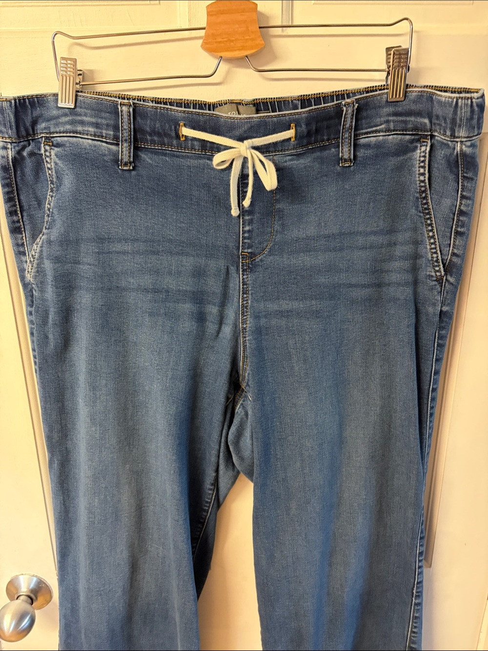 Torrid High-Rise Wide-Leg Lightweight Denim  Blue Jeans women’s size 20 - Picture 3 of 14